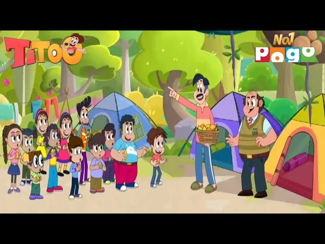 camping ⛺ |new episode titoo cartoon channel per funny adventure video