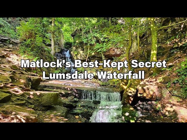 Matlock’s Best-Kept Secret: Solo Hiking to Lumsdale Waterfall