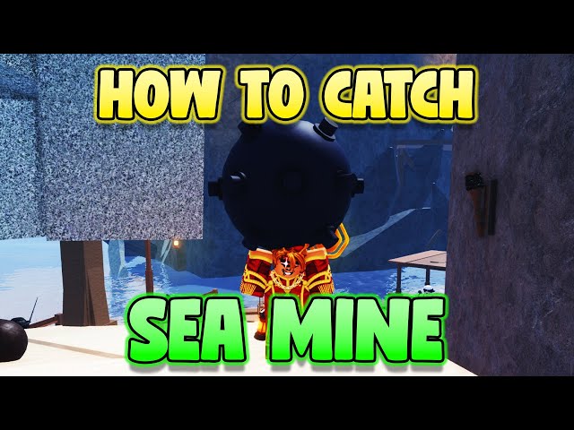 How to Catch the Sea Mine Fisch! How to Get a Sea Mine Fish! Roblox Fish