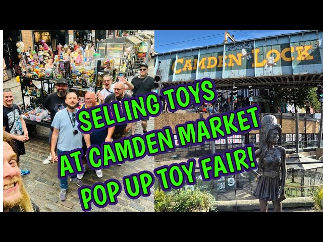 POP UP TOY FAIR IN THE HEART OF LONDONS CAMDEN MARKET. TOY HUNTING DREAM.