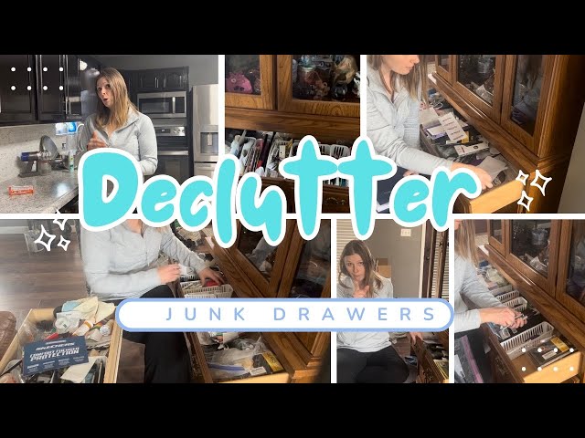 Junk Drawer Organization: DIY Declutter & Organize with Me