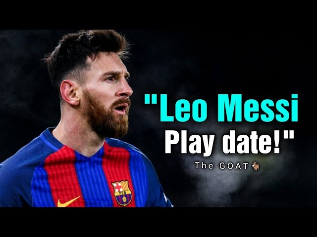 Leo Messi at Barcelona I Play Date I Montage I 4k