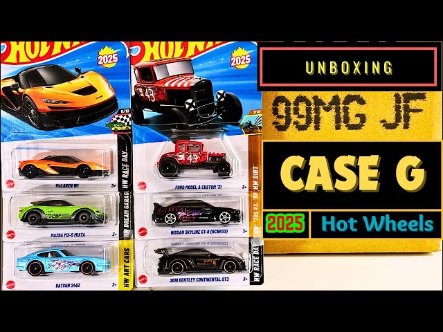 Unboxing - Hot Wheels 2025 Case G