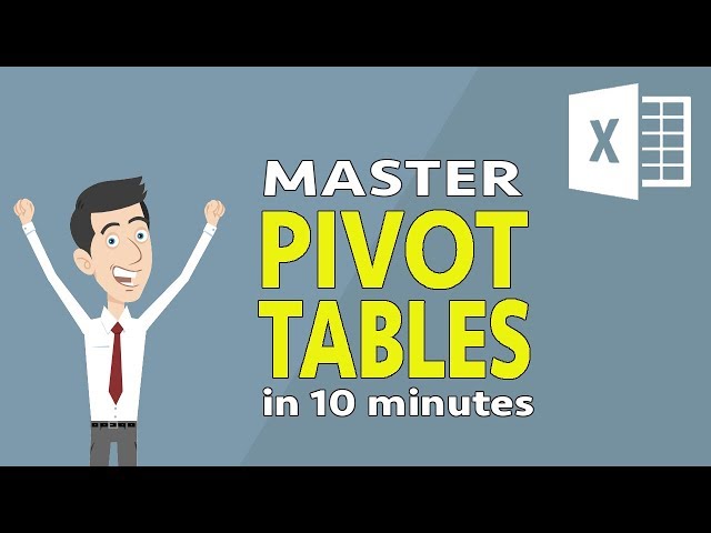 Learn Pivot Tables in under 10 Minutes 😲 (Microsoft Excel)