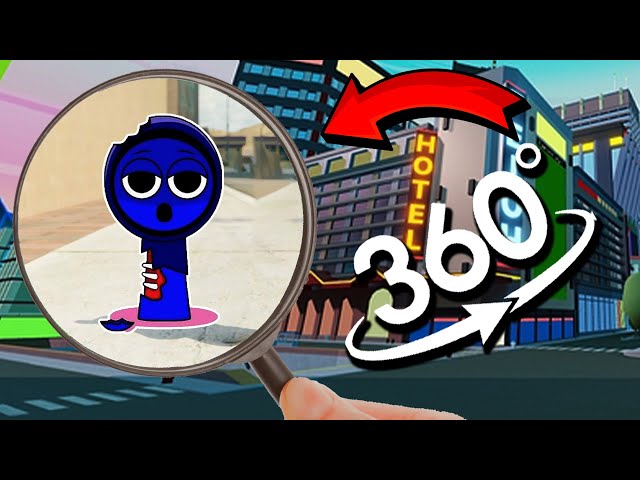 Find Jevin Scary - Incredibox Sprunki - Finding Challenge 360º VR Video