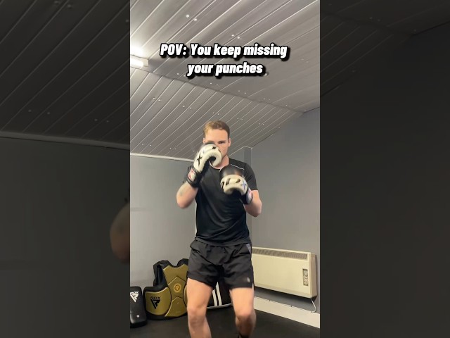 Keep MISSING your punches? Try this ✅