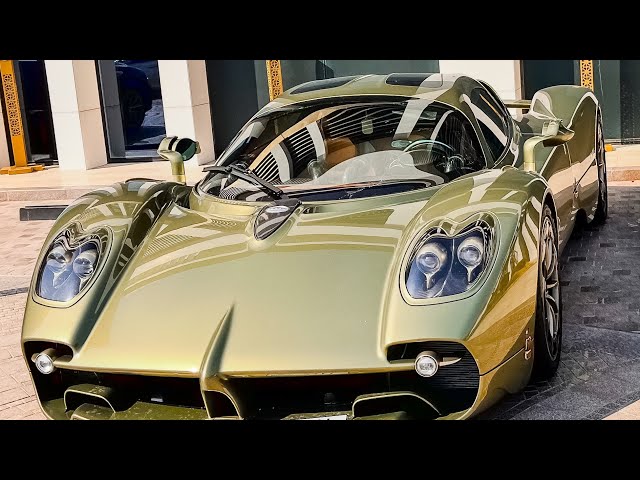 First Pagani Utopia in Dubai  - Most Expensive Millionaire Car ( Capable of Floods )