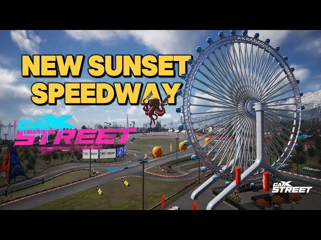 CarX PC NEW Sunset Speedway Track Update 1.2.1