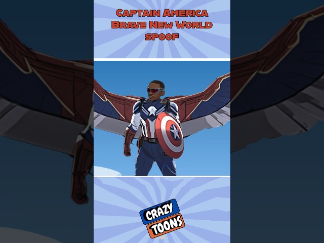 Captain America Brave New World Spoof  #funny #marvel #mcu #captainamerica #redhulk