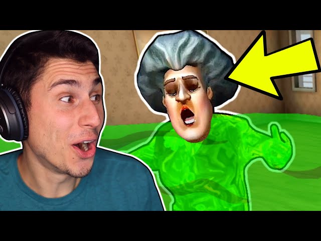 I FILLED HER HOUSE WITH SLIME! | Scary Teacher 3D