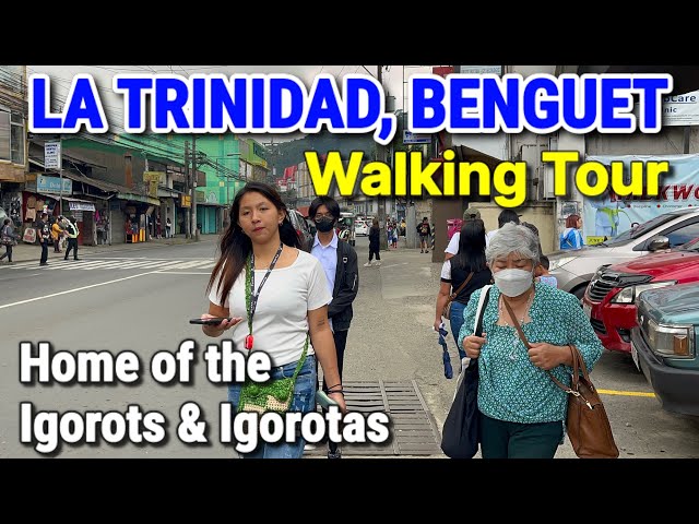 LA TRINIDAD BENGUET - Walking Tour | 3 Kilometers Walk in Benguet Philippines