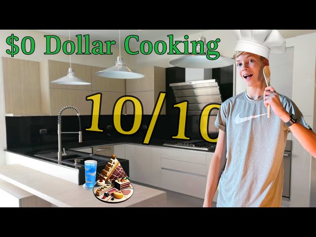 $0 Dollar Cooking: Cooking With Only The Stuff in My House!