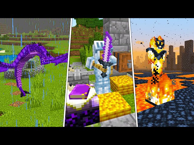 🔥 ATUALIZAÇÃO DO MELHOR ADDON DE FANTASIA COM DRAGÕES!! Spry Conquest Minecraft PE 1.18!