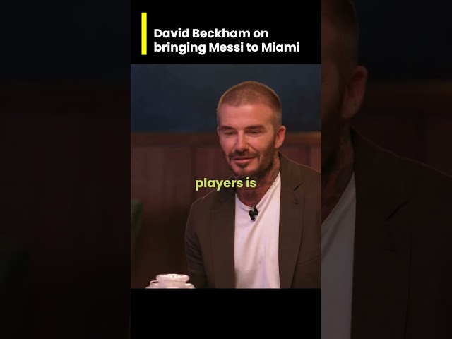 How Beckham actually signed Messi 😱😱#Messi #Beckham #Miami #football #MLS