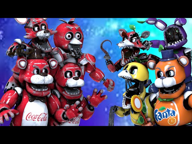 [SFM FNaF] Coca Cola vs Fanta Animatronics