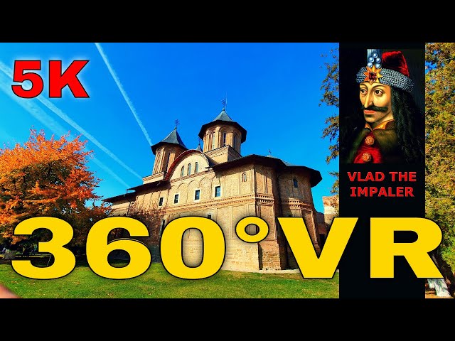 360° VR Royal Church of Dracula The Bloodiest Ruler of Transylvania Romania 5K Virtual Reality HD 4K