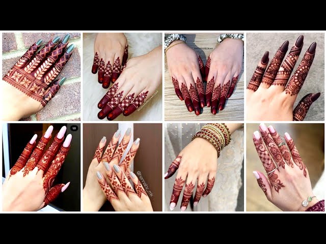 Stylish fingers mehndi designs 2024 |fingers henna designs #viral #trending#mehndi #henna #art #easy