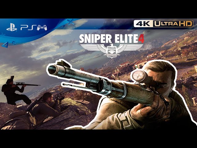 Sniper Elite 4 | SAN CELİNİ İSLAND | 4K Game Play