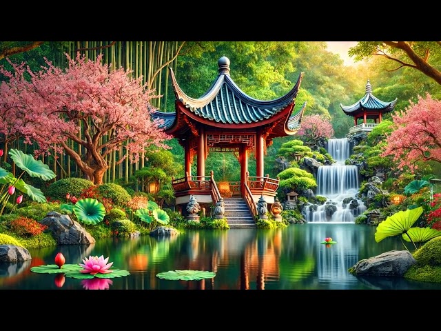 Sleeping Music to Help You Sleep Comfortably 🌺 Relieving Insomnia, Sound of Water, Spa Music,Massage