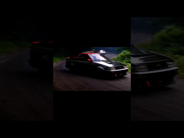 Drift Heaven】AE86's full throttle attack on Gunsai! 💨