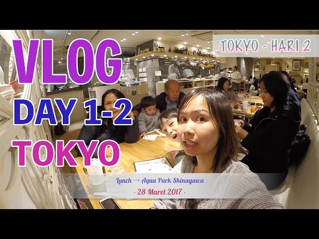 Liburan di jepang with family! Dewi Nikki Vlog Day 1-2 (Tokyo-Shinagawa)