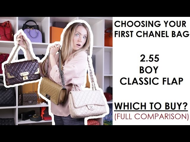 Handbag Haul! Buying Your First Chanel? Watch This First. 2.55, Chanel Classic Flap vs. Boy Bag