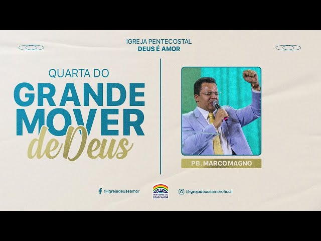 | IPDA AO VIVO | A 'Quarta do Grande Mover de Deus' - SEDE MUNDIAL