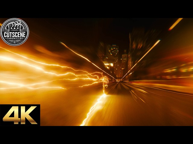 [4K UHD IMAX] Flash Discovers Time Travel and Shares It with Bruce Wayne | The Flash (2023)