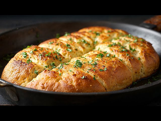 I Don't Buy Garlic Bread Anymore! The new perfect recipe for quick garlic bread!