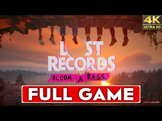 LOST RECORDS: BLOOM AND RAGE Tape 1 Gameplay Walkthrough FULL GAME (4K 60FPS)