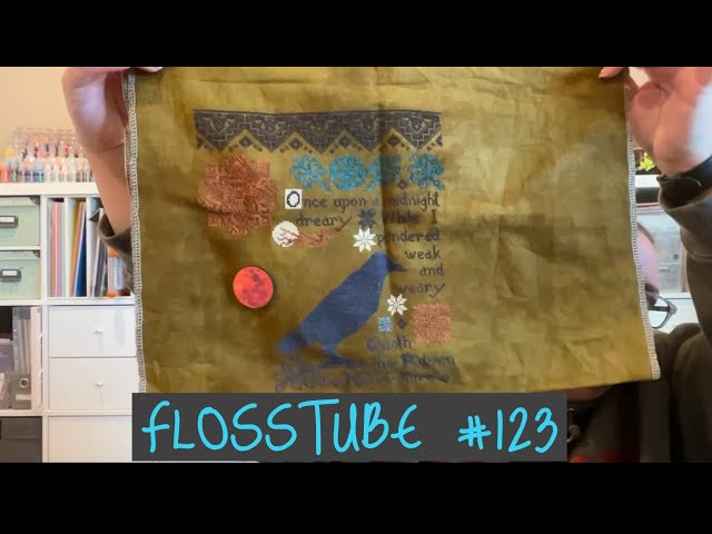 Flosstube #123 - WIPGO, Daddy’s Birthday & Big Sale