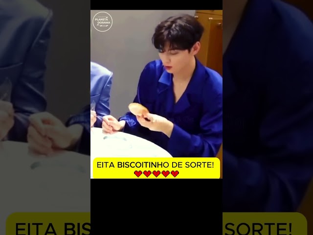 Cha Eunwoo e o Biscoitinho de Sorte 😂 #planetadoramaecia #chaeunwoo