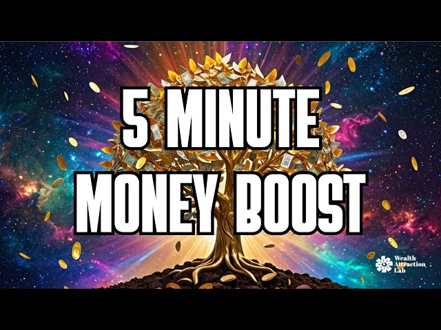 Quick Money Boost Meditation: Manifest Wealth in 5 Minutes.