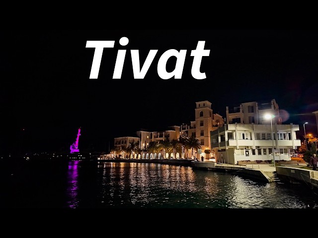 Tivat, Montenegro in 4K Walking Tour - February 2025