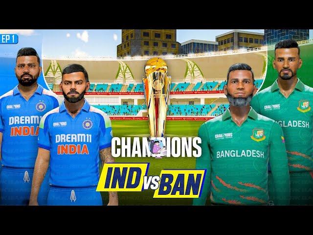 India vs Bangladesh | Champions Trophy 2025 | Cricket 24