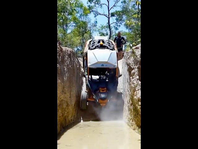 Insane incline in a Can-Am Maverick X3