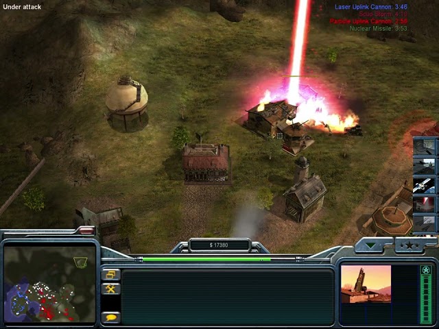 Command & Conquer (TM) Generals Zero Hour | shockwave | 2 vs 3 hard