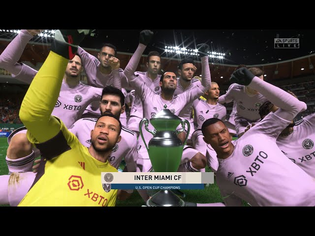 FIFA 23 - Inter Miami vs. Houston Dynamo | US Open Cup Finals | Messi | PS5™ [4K60]