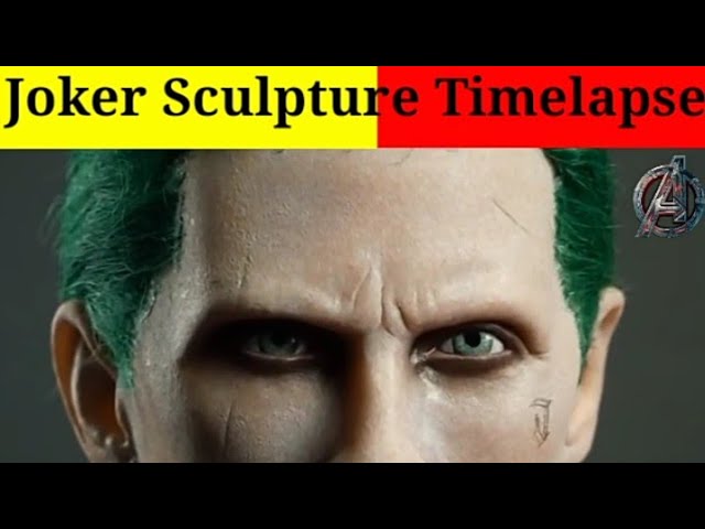 Joker Sculpture Timelapse😱- Mr Indian Hacker #Shorts #Facts