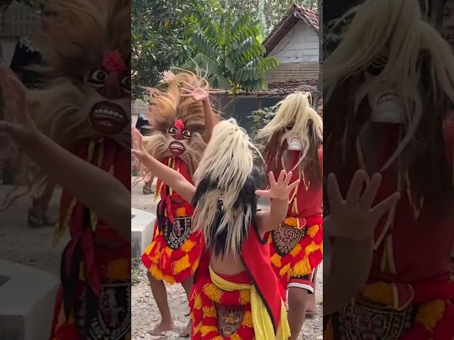 Pawai karnaval barongan blora bujang ganong anak dan reog #shorts