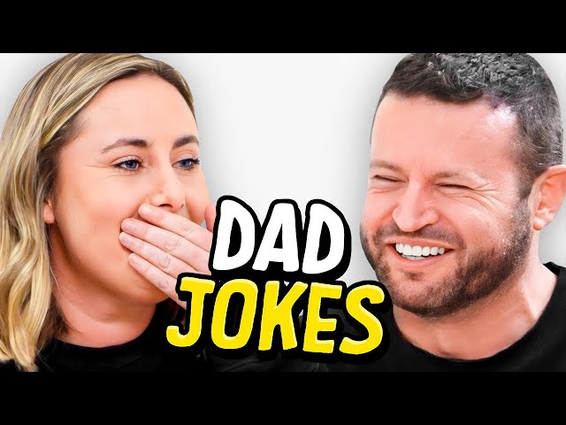 Dad Jokes | Don't laugh Challenge | Andrew vs Kate | Raise Your Spirits