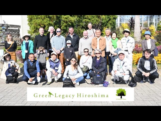 Green Legacy Hiroshima — Renowned American Scientists Visit Hiroshima’s Survivor Trees