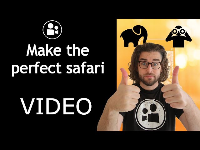 Top 10 Safari Video Tips - Wildlife Video Tutorial