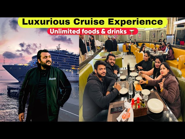 Most Luxurious Cruise Experience in Gorakhpur, Uttar Pradesh || Unlimited 5 stars Delicious food 🤤