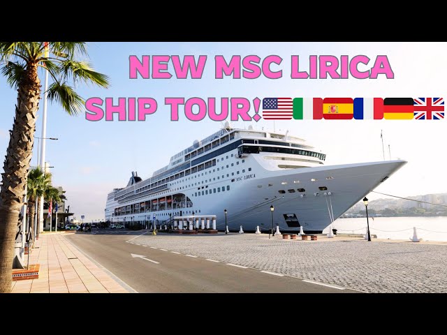 NEW MSC LIRICA cruise ship tour 2025 February 4K including cabin suite tour & private Aurea TOP 13!