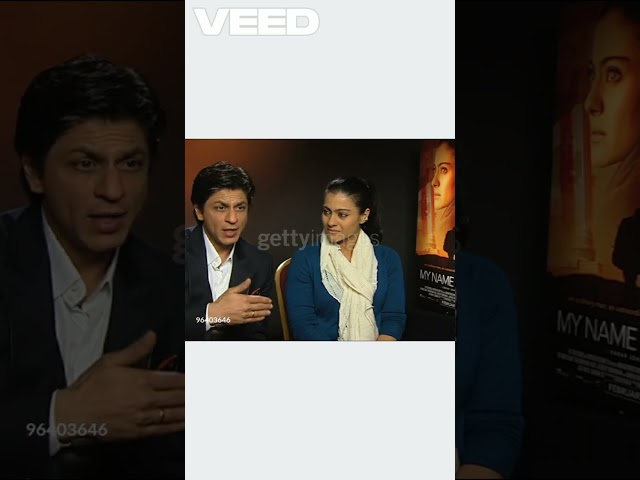 NTERVIEW Shah Rukh Khan and Kajol,, part 2  #bollywood