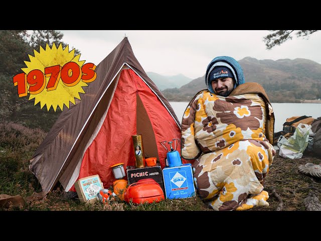 Isolated with 1970s Camping Gear -  HOW BAD COULD IT BE?