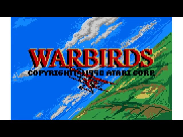 Warbirds - Atari Lynx - Intro & Title Screen