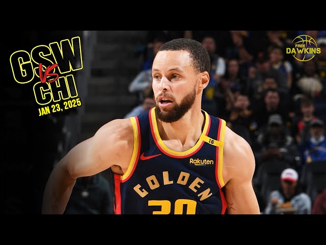 Golden State Warriors Full Team Highlights vs Bulls | Jan 23, 2025  | FreeDawkins