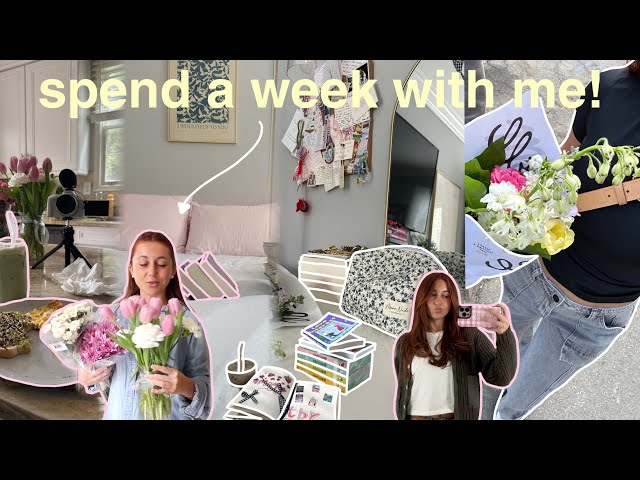 week in my life! 🛍️⭐️🌷🧡